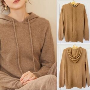 Gentle Herd 100% Wool Hoodie Sweater